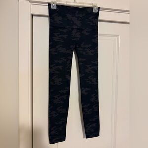 Spanx Black Camo Leggings